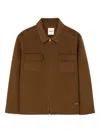 ZIP-FRONT PATCH-POCKET JACKET