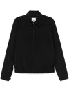 Sandro Zip-up Jacket In 黑色