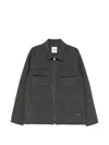 Sandro Zipped Jacket In Gray