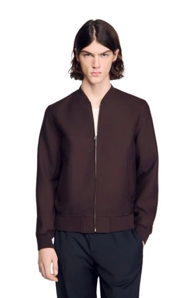 SANDRO SANDRO ZIP-UP JACKET