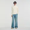 Sandro Zip Front Wool Cardigan In Neutral
