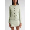 Sandy Liang Agnes Jacket In Green
