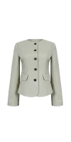 Sandy Liang Agnes Jacket Sage