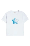 Sandy Liang Ame Graphic Baby Tee In White