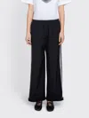 Sandy Liang Anja Track Pants In Black