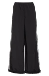 Sandy Liang Anja Track Pants In Black