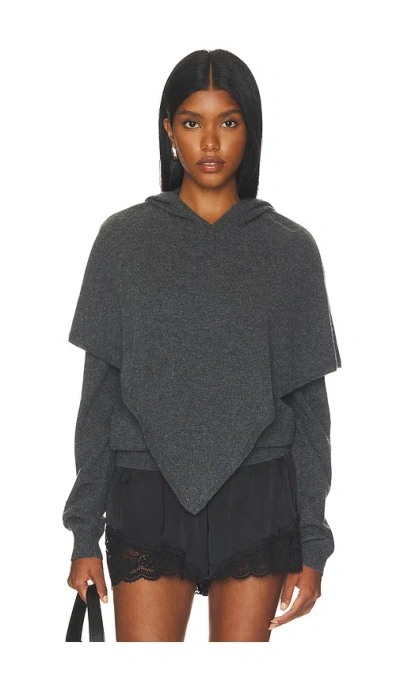 Sandy Liang Barrow Sweater In Gray