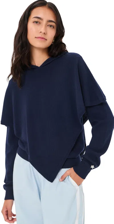 Sandy Liang Barrow Sweater Navy