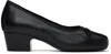 Sandy Liang Black Court Heels In Black