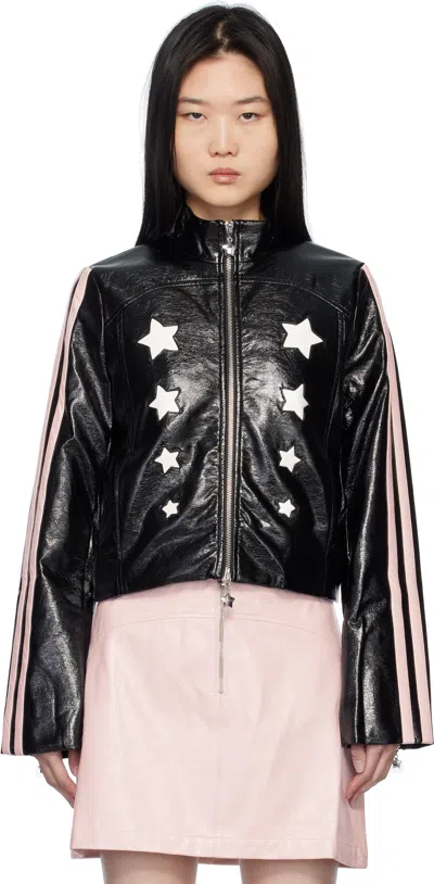 Sandy Liang Black Kino Jacket