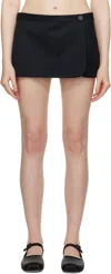 Sandy Liang Black Munchie Skort