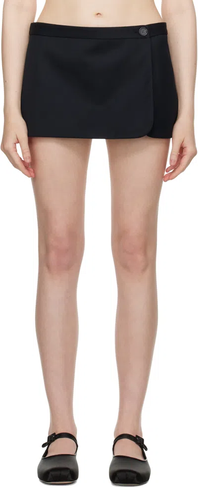 Sandy Liang Black Munchie Skort