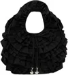 Sandy Liang Black Napa Bag In Black
