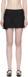 Sandy Liang Black Sabine Miniskirt