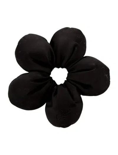 Pre-owned Sandy Liang Black Satin Hair Accessory