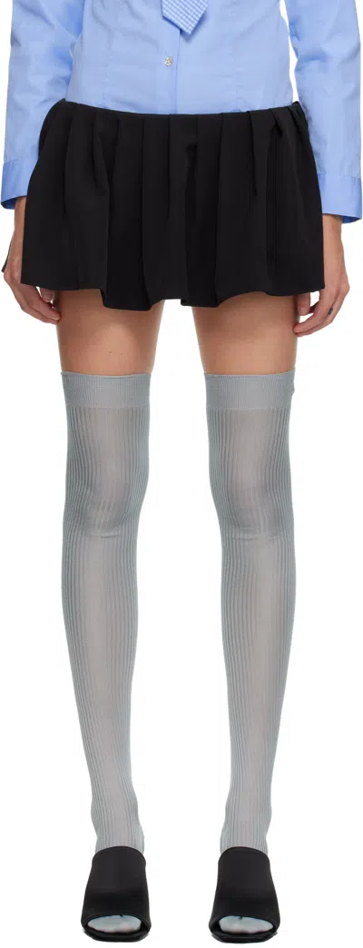 Sandy Liang Black Theo Skort