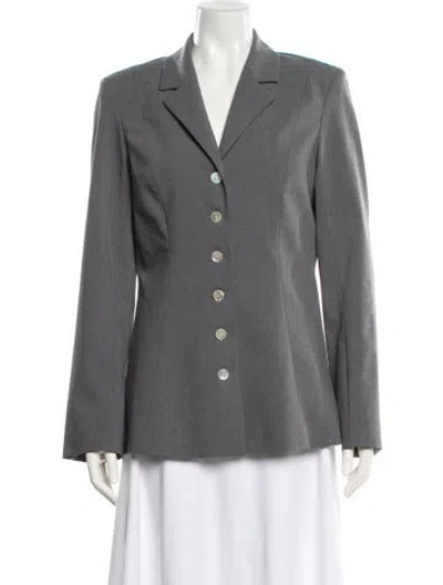 Pre-owned Sandy Liang Blazer In Black