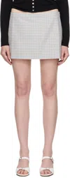 Sandy Liang Blue Juice Miniskirt