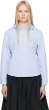 Sandy Liang Blue Wilbur Shirt