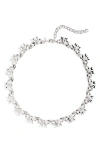 SANDY LIANG BOW LINK COLLAR NECKLACE