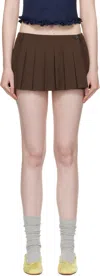 Sandy Liang Brown Bunny Skort