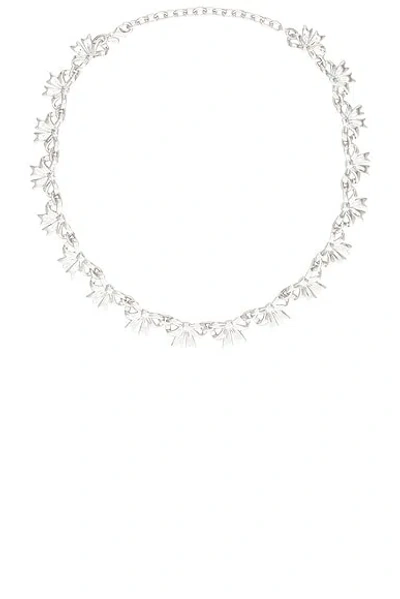 Sandy Liang Cadeau Necklace In Silver