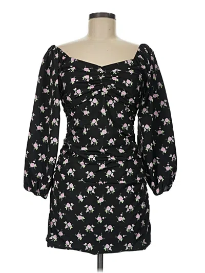 Pre-owned Sandy Liang Casual Dress In Black
