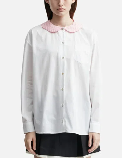 Sandy Liang Contessa Shirt In White