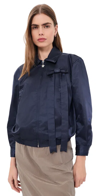 Sandy Liang Darcy Jacket Navy