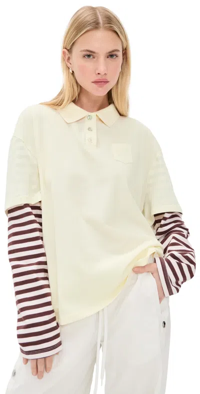 Sandy Liang Dew Top Cream In Neutral