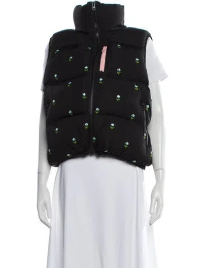 Pre-owned Sandy Liang Down Jacket In Gray