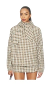 Sandy Liang Eddy Jacket In Multi