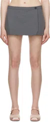 Sandy Liang Gray Munchie Skort