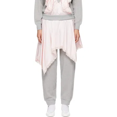Sandy Liang グレー Rue トラウザーズ In Grey