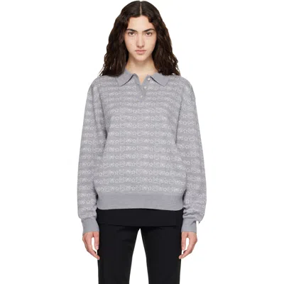 Sandy Liang Gray Woods Polo