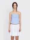 Sandy Liang Hotaru Top In Blue