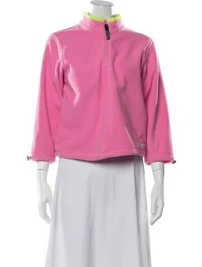 Pre-owned Sandy Liang Jacket In Pink