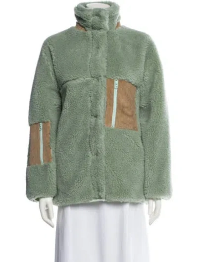 Pre-owned Sandy Liang Jacket W/ Tags In Green