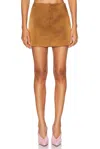 Sandy Liang Jardin Skirt In Brown