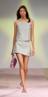 Sandy Liang Juice Skirt Aqua