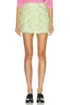 Sandy Liang Juicebox Skirt In Green