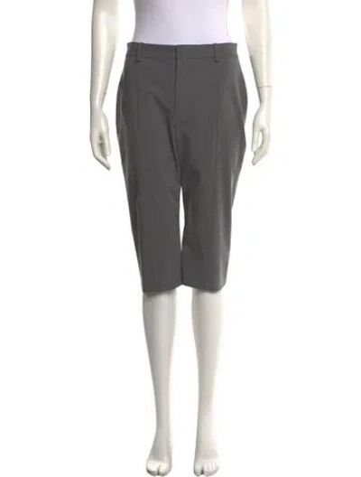 Pre-owned Sandy Liang Knee-length Shorts In Gray