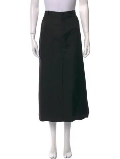 Pre-owned Sandy Liang Knee-length Skirt In Black