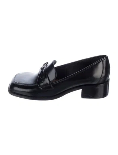 Pre-owned Sandy Liang Leather Pumps In Blue