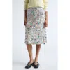 Sandy Liang Martini Confetti Skirt In White