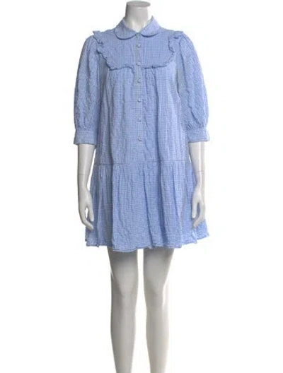 Pre-owned Sandy Liang Mini Dress In Multi