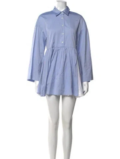 Pre-owned Sandy Liang Mini Dress In Multi