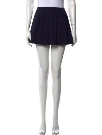 Pre-owned Sandy Liang Mini Shorts In Black