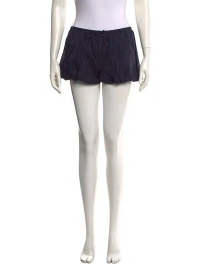 Pre-owned Sandy Liang Mini Shorts In Blue