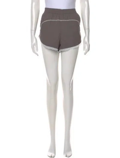 Pre-owned Sandy Liang Mini Shorts In Gray